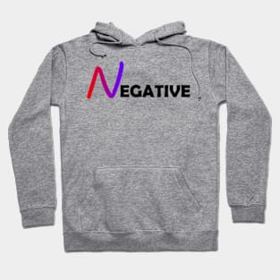 negative art design Hoodie